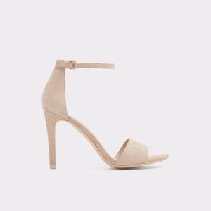Aldo Kaaedia Nude Heels Size 7.5